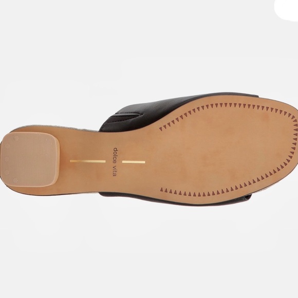 Dolce Vita Leather Kaira Block Heel Sandals - Picture 4 of 13